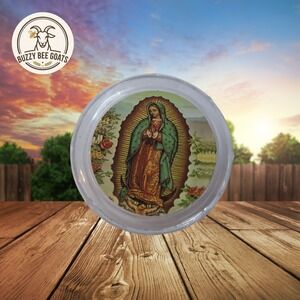 Our Lady of Guadalupe Rosary with Matching Case Catholic Prayer Beads Religious